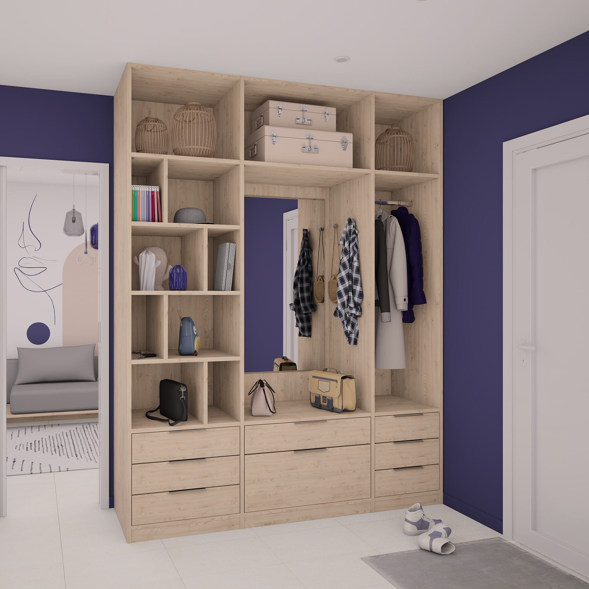 Kazed nouveauté placard